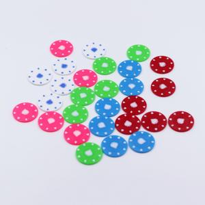 Jetons de jeu en plastique personnalisés de 39 mm avec logo imprimé UV, pour Mahjong, Poker et Texas Hold'em, directement de l'usine - Product Image 2