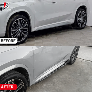 Minigonne Laterali U11 in ABS Nero Lucido Effetto Carbonio, Kit Carrozzeria per <span class=keywords><strong>BMW</strong></span> <span class=keywords><strong>X1</strong></span> U11 <span class=keywords><strong>Accessori</strong></span> 2023 2024 - Product Image 3