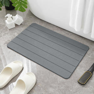 Tappetino doccia bagno ad asciugatura rapida assorbono set tappetini da bagno diatomite - Product Image 2