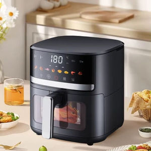 Freidora de Aire Eléctrica Digital Visible de 7L con Menos Aceite, Horno Doméstico Pequeño, 1350W, 8 Recetas Visibles - Product Image 1