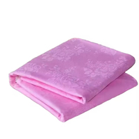 Draps de lit en soie de mûrier 100% pure de luxe, vente en gros d'usine, 19 22 mm, literie en soie