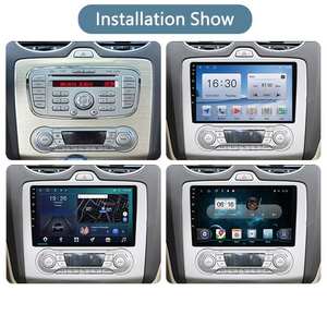 Autoradio Android 10, écran IPS, DSP, lecteur DVD vidéo, stéréo, BT, pour voiture <span class=keywords><strong>ford</strong></span> <span class=keywords><strong>focus</strong></span>, EXI MT 2/3 <span class=keywords><strong>Mk2</strong></span> (<span class=keywords><strong>2004</strong></span> -2011) - Product Image 2