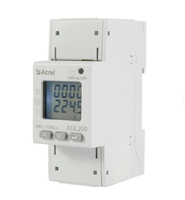 Medidor de Energía Monofásico Acrel ADL200 para Riel DIN, Modbus RTU RS485, Pantalla LCD, Entrada Directa de 80A