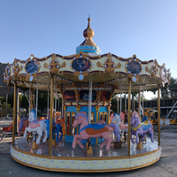Manège d'intérieur pour enfants et adultes, carrousel de parc d'attractions, balançoires à chevaux pour enfants, vente en extérieur