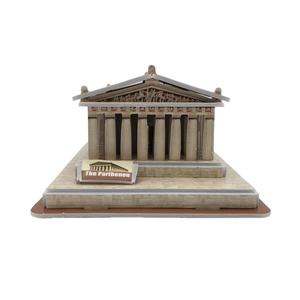 3D Puzzle <span class=keywords><strong>il</strong></span> tempio del <span class=keywords><strong>partenone</strong></span> architettura greca Unisex giocattolo di carta per bambini Puzzle di plastica regalo di compleanno perfetto - Product Image 1