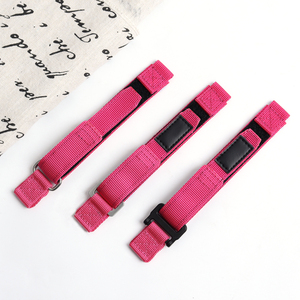 New Arrival Hook & <span class=keywords><strong>Loop</strong></span> Xem dây đeo nylon & da ban nhạc đồng hồ <span class=keywords><strong>2</strong></span> Piece của thay thế vải xem ban nhạc dây đeo - Product Image 1