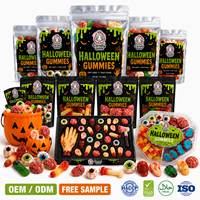 Bonbons gélifiés d'Halloween en gros : Yeux, cerveaux, crânes, doigts, crocs, parties du corps – Bonbons fantaisie – Fournisseur d'emballages personnalisés OEM