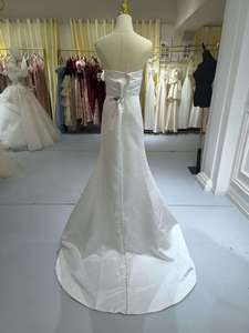 S0776n 2026 mới thời trang chất lượng cao Bohemian phong cách satin Sexy Nàng Tiên Cá Trắng Bridal Wedding Dress - Product Image 6