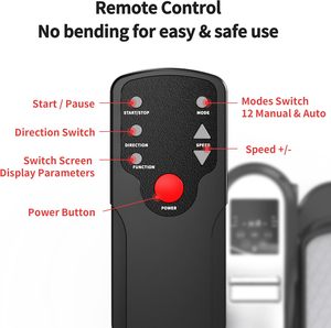 Mới Đến Nhà Tập Thể Dục Nhỏ Dưới Bàn Xách Tay Điện Mini Hình Elip Máy Cho Người Cao Niên Hoàn toàn Lắp Ráp Nhỏ Gọn - Product Image 3