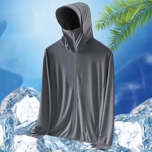 Ultralight Breathable UPF Hooded Windbreaker, Plus-Size <b>Cooling</b> Sun Protection <b>Jacket</b> for Summer - Product Image 1