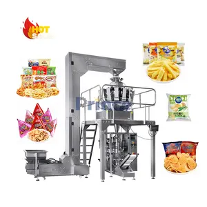 Fully automatic multihead weigher back seal packing machine vertical ffs potato chips packaging machine
