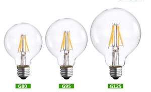 Светодиодная лампа накаливания E14 E27, 4 Вт, 6 Вт, 8 Вт, 12 Вт, A60, C35, G45, G80, <span class=keywords><strong>G90</strong></span>, G125, ST64, заводская цена - Product Image 3