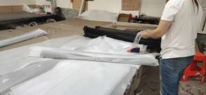 Rak paket belakang OEM untuk 07-13 Mazda 2 bagasi muatan Boot bagian aksesori penutup kargo - Product Image 5