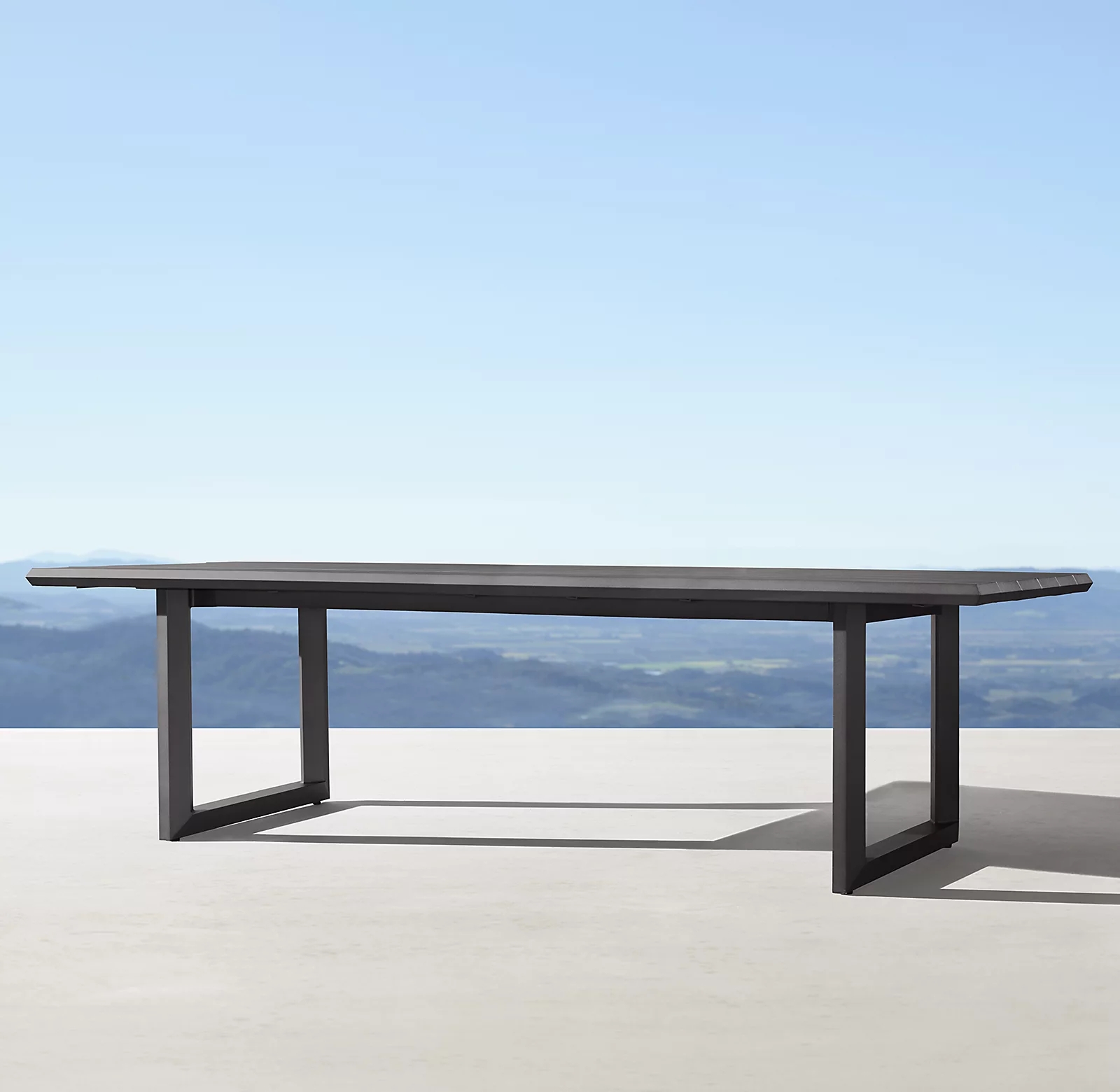 Aluminum casting outdoor garden furniture luxury patio dinning table set