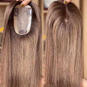 แฮร์ทอปเปอร์3*5นิ้วท็อปเปอร์ฐานไหมสีไฮไลต์ - Product Image 1