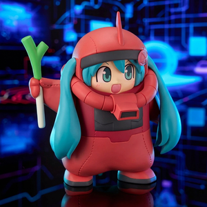 Statuetta Anime Gundam 45° Anniversario Ufficiale con Licenza, <span class=keywords><strong>Miku</strong></span> Char's Zaku Kigurumi in PVC ABS, da Collezione, Scatola Originale - Vendita all'Ingrosso - Product Image 2