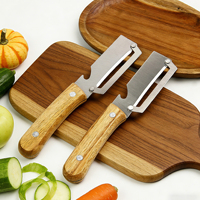 Hete aanbiedingen keuken gadgets gereedschap roestvrij staal fruit aardappel schiller