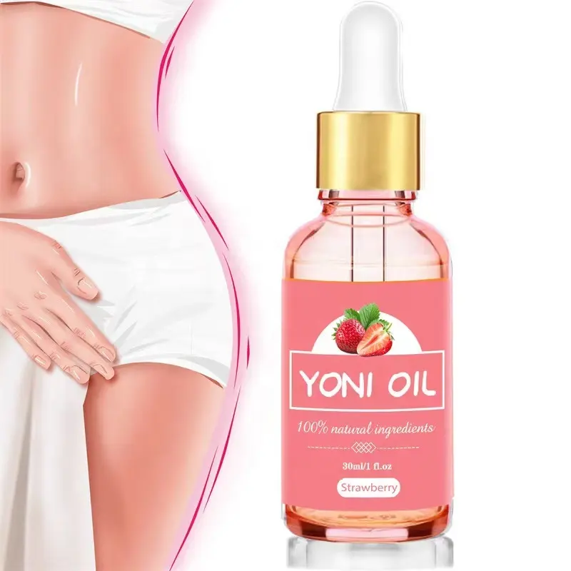 महिलाओं योनि कस के लिए निजी लेबल सेक्सी शरीर की मालिश तेल मीठा प्राकृतिक नारंगी स्ट्रॉबेरी योनि तेल Detox तेल