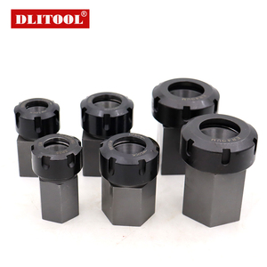 Er25 er32 er40 vuông/Hex mùa xuân <span class=keywords><strong>Chuck</strong></span> Collet chủ CNC máy tiện khắc cắt máy công cụ phụ kiện-bao gồm Collet <span class=keywords><strong>Chuck</strong></span> - Product Image 1