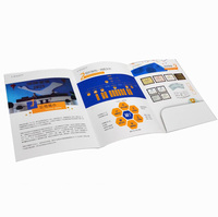 Carpeta de presentación A4 personalizada, papel duro reciclado Digital para documentos, resistente al agua