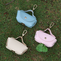 YY Expédition Rapide – Distributeur de Sacs à Déjections Canines en Cuir PU avec Boucle Métallique – Support de Sacs à Déjections pour Chiens de Haute Qualité – Direct Usine