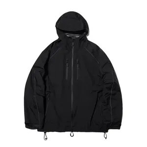 Vente en gros, nouveauté, logo personnalisé, vêtements de randonnée populaires de haute qualité, veste de neige imperméable pour hommes