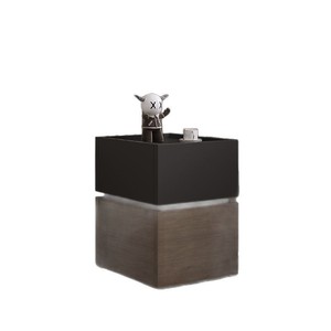 Minimalist Solid Wood Bedside Table Modern Simple <b>Storage</b> <b>Cabinet</b> For Bedroom Living Room - Product Image 4