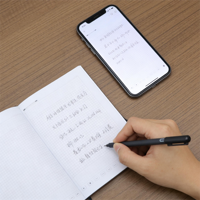 Lápiz Magnético Inteligente de Aluminio con Sensor Activo, Punta Reemplazable, Sensibilidad a la Presión, Resolución de 1024, 0.04 mm, Compatible con IOS, para Cuadernos A5