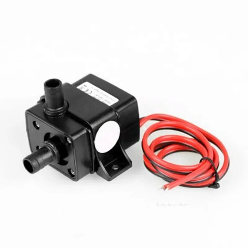 12 V 4.8W 240L / H Pompa Air Mini Tahan Air Daya Brushless Pompa Mikro Membran Submersible Fountain Pompa Akuarium