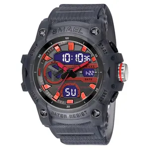 2023 G Style nouvelles montres pour hommes 50M étanche choc sport montre à Quartz pour homme montre-bracelet numérique horloge 8086