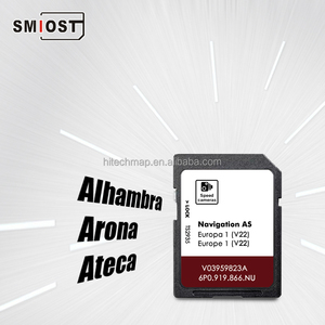 Tarjeta <span class=keywords><strong>de</strong></span> Memoria SD con Software <span class=keywords><strong>de</strong></span> Navegación y Actualización <span class=keywords><strong>de</strong></span> Mapas para Coche SMIOST, Cambio <span class=keywords><strong>de</strong></span> CID GPS para Seat AS V22 <span class=keywords><strong>Alhambra</strong></span> Ibiza Leon Europa - Product Image 1