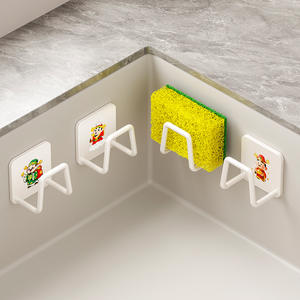 Étagère de rangement murale multifonctionnelle pour cuisine, idéale pour serviettes, éponges et utilisation sous l'évier, pour la prospérité familiale - Product Image 4