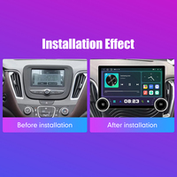 11,8 pulgadas 2K perillas dobles 2 Din QLED pantalla Radio de coche para Chevrolet Malibu XL 2016 -2018 reproductor Multimedia Android Auto Carplay