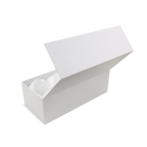 Custom Luxury Black Magnet Flap Clothing <b>Paper</b> Box Foldable Magnetic Closure Gift <b>Boxes</b> - Product Image 3