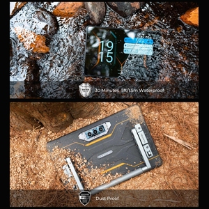 Công suất lớn 11 inch Oukitel rt8 4G, IP68/ip69k gồ ghề máy tính bảng, 6GB + 256GB, Android 13 MediaTek Helio G99 Quad Core, EU cắm - Product Image 5