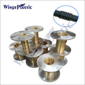 Machine à tubes spirales en HDPE, PE, PP, PVC, PPR, à vis simple ou double, pour conduites et tuyaux corrugués - Product Image 6