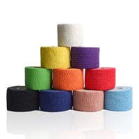 Bande de sport en tissu élastique de coton respirant, imprimée, à l'oxyde de zinc, écologique, durable, imperméable, pour enveloppement athlétique, forte adhérence