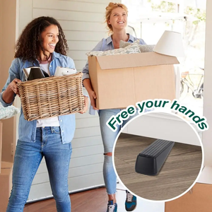 Anti-collision Modern Hotel Mobile <b>Door</b> Stopper Zinc Alloy Rubber <b>Door</b> <b>Wedge</b> Safety Protector Windproof Rear Retainer Floor - Product Image 2