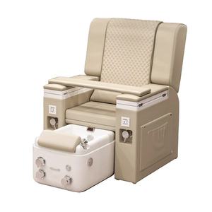 <b>Nail</b> Salon Sofa Foot Massage Chair Electric Massage Beauty Eyelash <b>Extension</b> Foot Bath Reclining Chair - Product Image 4