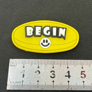<b>Sew</b> on Embossed Badges Custom Private Name 3D Logo Garment Soft PVC Rubber Patches Labels for Clothing - Product Image 3