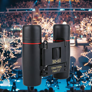 Vente flash Jumelles professionnelles 30*60 Jumelles pliables de poche compactes haute puissance pour l'observation des oiseaux Camping Télescope - Product Image 2