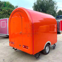 Remorque de restauration mobile de haute qualité avec cuisine complète et design personnalisé
