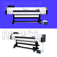 Impresora UV de Formato Ancho SIGNSTAR UR1802 de 1800 mm, Tinta UV Curable de 4 Colores, Estación de Limpieza con Elevación Automática, Software SaiFlexi UV