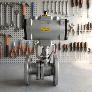 FA-10UTB Vanne à flotteur pneumatique à double action en acier inoxydable 304, raccord à bride DN15-DN200 pour eau, huile, gaz FA-10UTB - Product Image 2