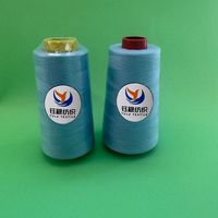 Benang Jahit Poliester Kuat 40/2 8000 Yard, 100% Poliester Berwarna untuk Mesin Industri & Kerajinan Kain