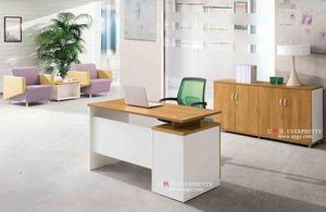 <strong>Office</strong> Furniture Executive <strong>Table</strong> <strong>Small</strong> Executive <strong>Office</strong> Desk China Wooden <strong>Office</strong> <strong>Table</strong> with Front Plate for Sale - Product Image 4