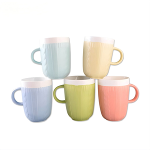 Promoción <span class=keywords><strong>de</strong></span> Tazas y Jarras <span class=keywords><strong>de</strong></span> Porcelana Ecológicas con Acabado Color Café, 300 ml, con Diseño Moderno - Product Image 6