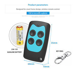 YET2111 Cửa Gara 4 Nút Điều Khiển Từ Xa Không Dây Mã CuộN 315/433Mhz - Product Image 2