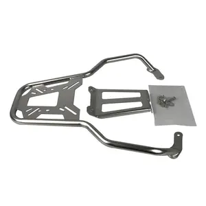 Suitable for Vespa scooter 304 stainless steel tail frame motorcycle aluminum alloy tail box trunk