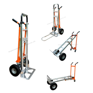 <span class=keywords><strong>Carretilla</strong></span> y Carro <span class=keywords><strong>de</strong></span> <span class=keywords><strong>Mano</strong></span> 3 en 1 Multifuncional, Plegable y Convertible, <span class=keywords><strong>de</strong></span> Aluminio <span class=keywords><strong>de</strong></span> Grado Industrial y Alta Resistencia - Product Image 6